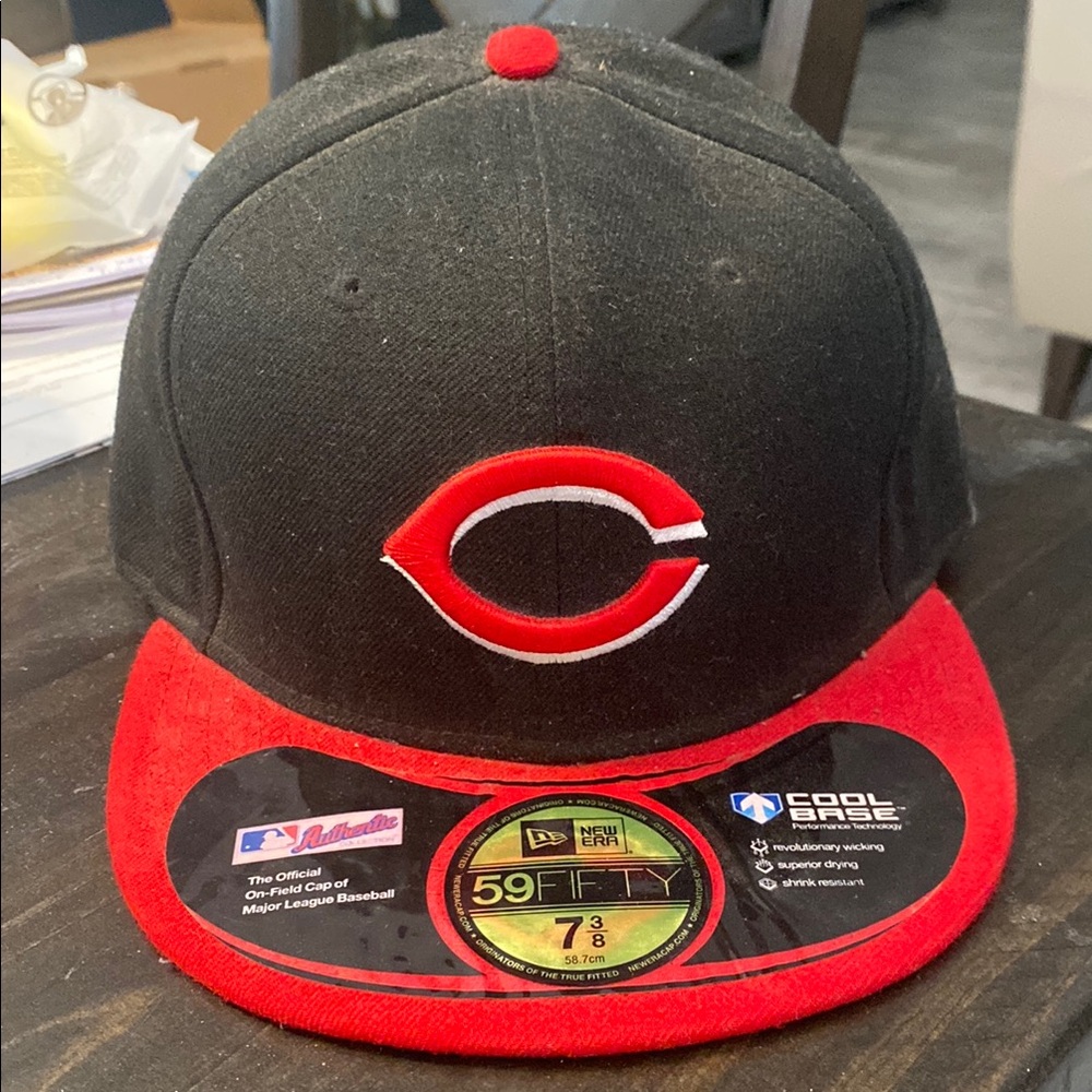 Black and Red Baseball Cap